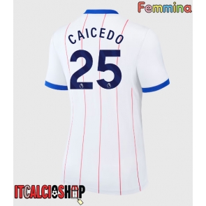 Chelsea Moises Caicedo #25 Terza Maglia Femmina 2026-27 Manica Corta